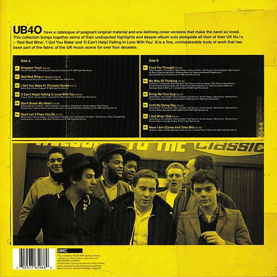 UB40 - Red Red Wine The Collection Plak LP