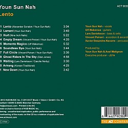 Youn Sun Nah - Lento CD