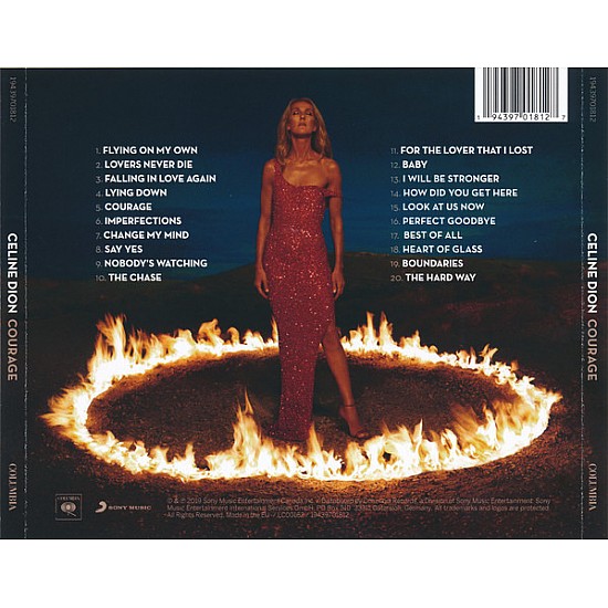 Celine Dion - Courage (Deluxe Edition) CD