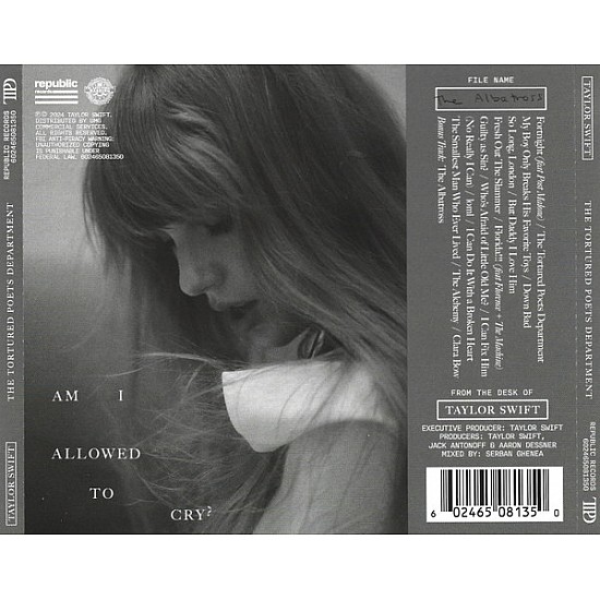 Taylor Swift - The Tortured Poets Department The Albatross CD