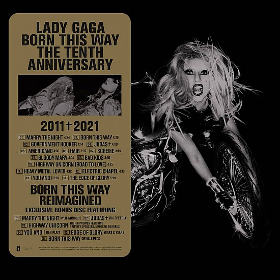 Lady Gaga - Born This Way 10th Anniversary Plak 3 LP