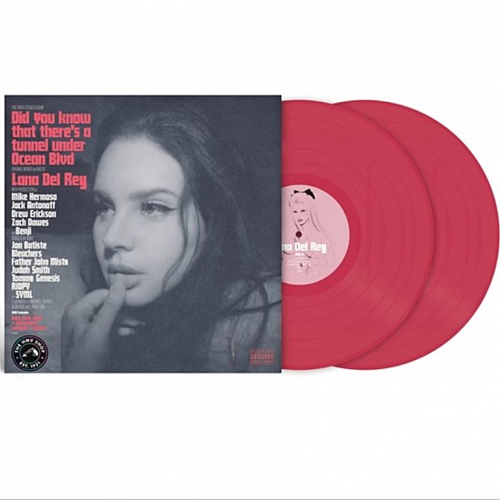 Lana Del Rey - Did You Know That There's A Tunnel Under Ocean Blvd (Pembe Renkli) Plak 2 LP