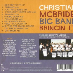 Christian McBride Big Band - Bringin' It CD