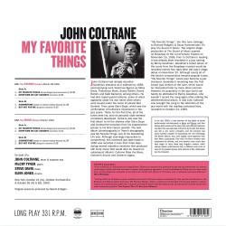 John Coltrane – My Favorite Things Caz Plak 2 LP