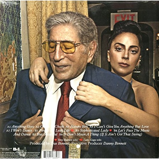 Tony Bennett and Lady Gaga - Cheek to Cheek Plak LP