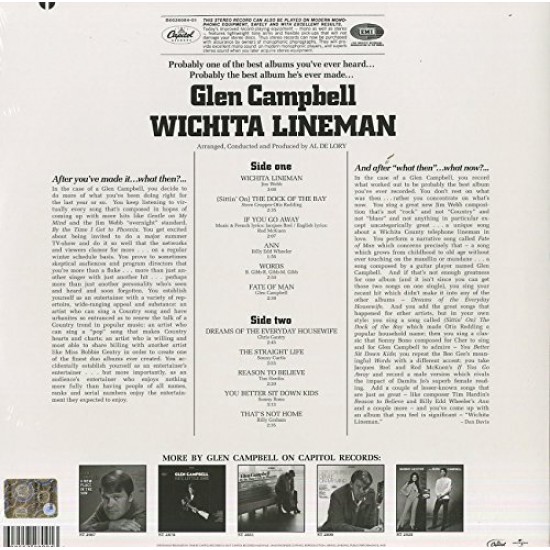 Glen Campbell - Wichita Lineman Plak LP