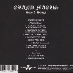 Grand Magus - Sword Songs CD