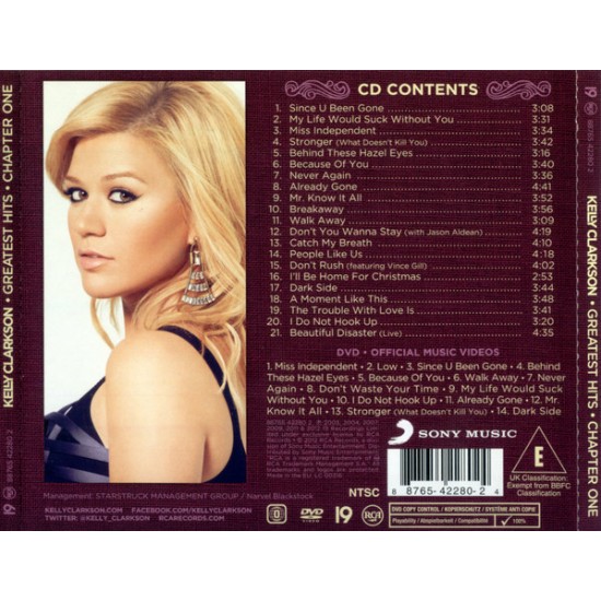 Kelly Clarkson – Greatest Hits – Chapter One CD