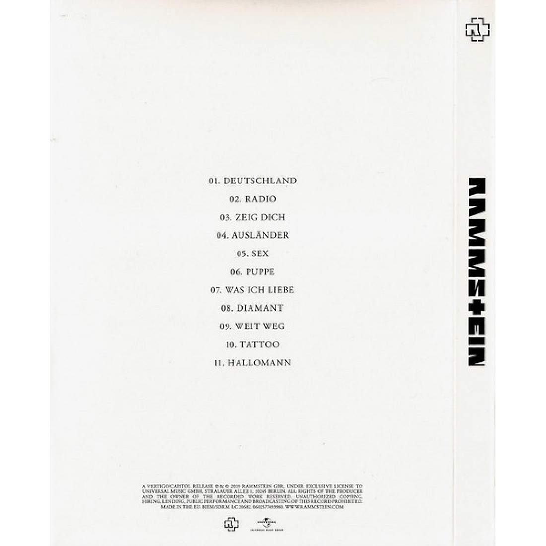Rammstein – Rammstein Special Edition CD