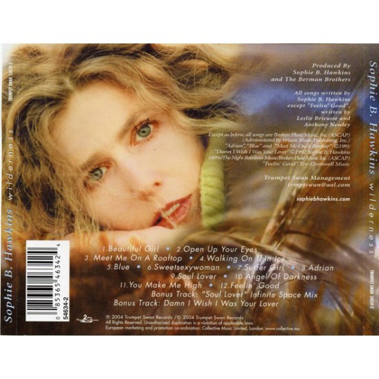 Sophie B. Hawkins ‎– Wilderness CD