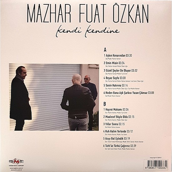 MFÖ / Mazhar Fuat Özkan - Kendi Kendine Plak LP