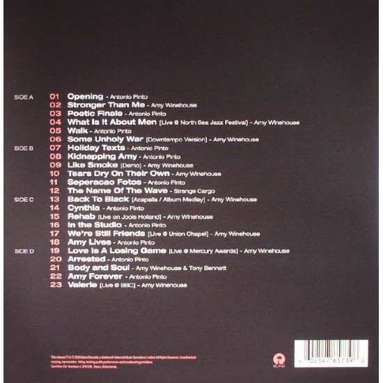 Amy Winehouse - Amy Soundtrack Plak 2 LP