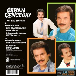 Orhan Gencebay - Beni Biraz Anlasaydın Plak LP