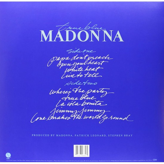 Madonna - True Blue Plak LP
