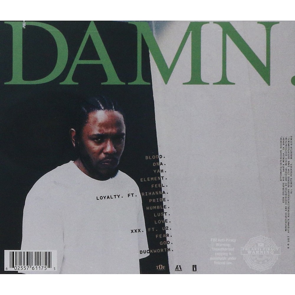 Kendrick Lamar - Damn CD - 0602557611755