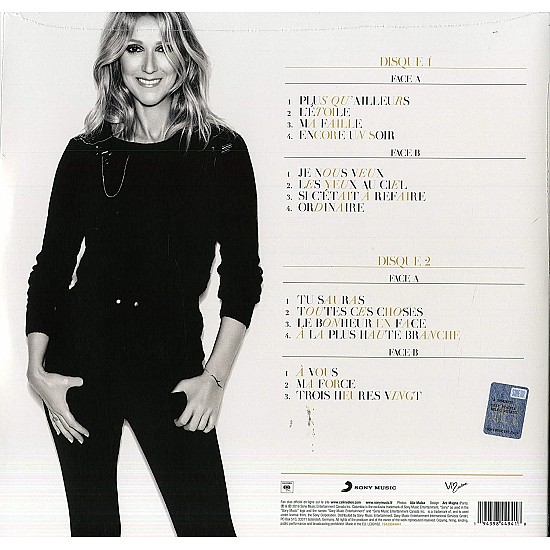 Celine Dion - Encore Un Soir Plak 2 LP