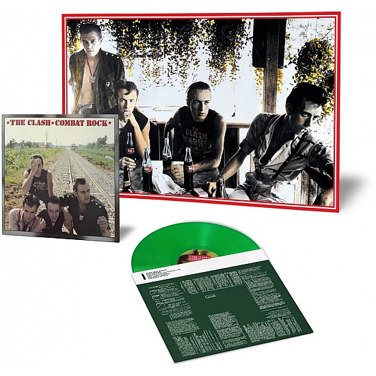 The Clash - Combat Rock Yesil Renkli Plak LP