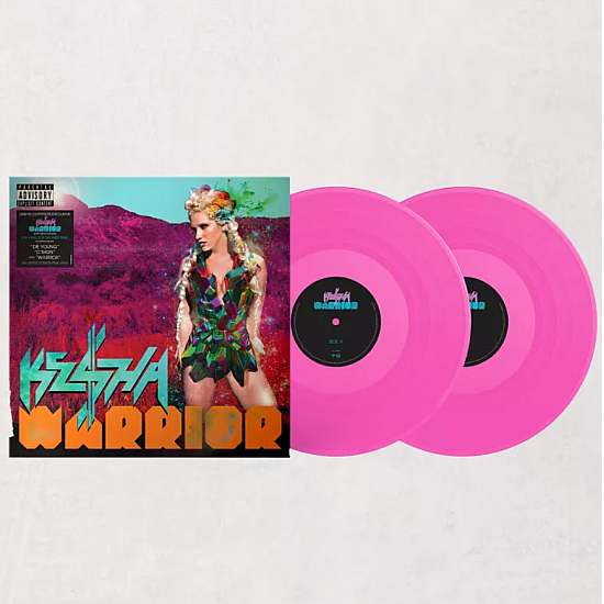 Kesha - Warrior (Pembe Renkli) Plak 2 LP * ÖZEL BASIM *