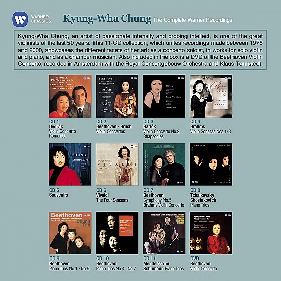 Kyung-Wha Chung - The Complete Warner Recordings 11 CD + DVD