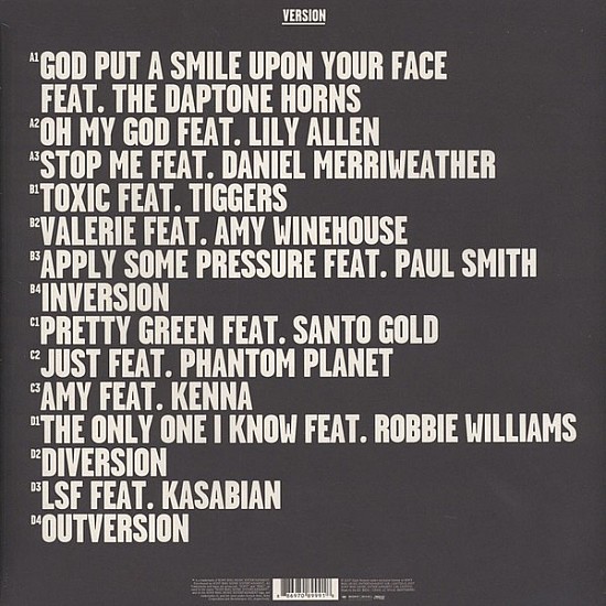Mark Ronson - Version Plak 2 LP