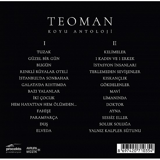 Teoman - Koyu Antoloji 2 CD