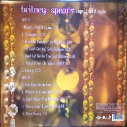 Britney Spears - Oops!...I Did It Again (Picture Disc) Plak LP