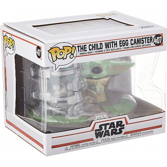 Star Wars: The Child with Egg Canister- Funko Pop Figür Deluxe