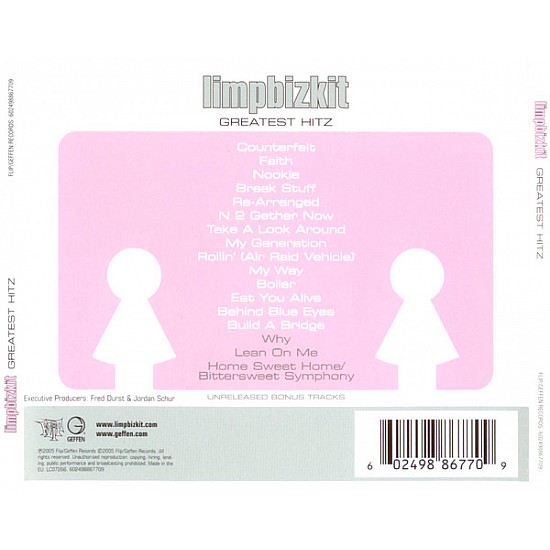Limp Bizkit - Greatest Hitz CD (Best of)