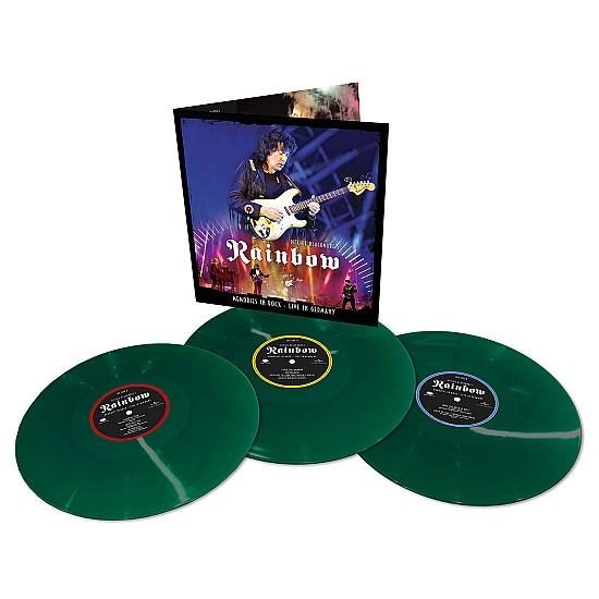 Rainbow - Memories in Rock Yeşil Renkli Plak 3 LP (Richie Blackmore)