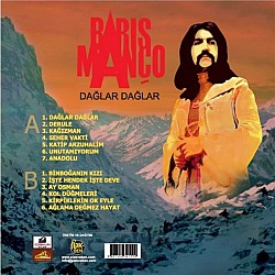 Barış Manço ‎– Dağlar Dağlar (Turuncu Renkli) Plak LP