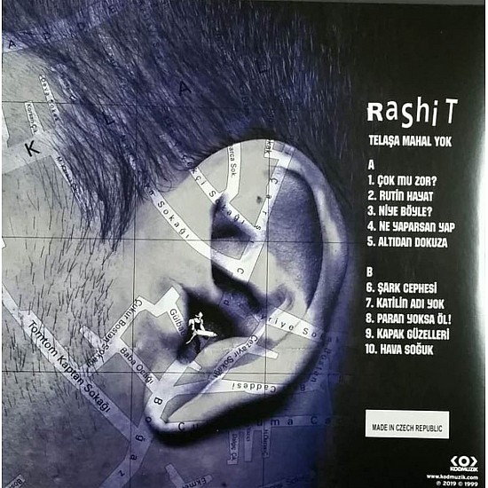 Rashit - Telaşa Mahal Yok Plak LP