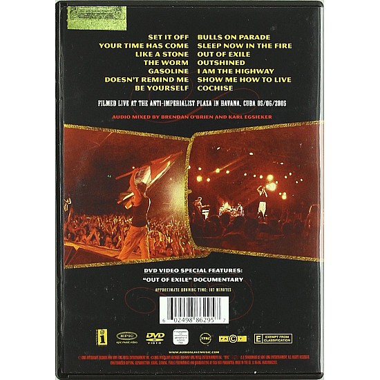 Audioslave – Live In Cuba DVD