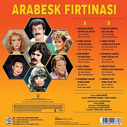 Arabesk Fırtınası 1 Plak LP