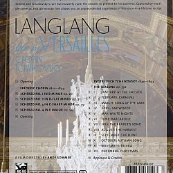 Lang Lang - Live in Versailles DVD (NTSC)