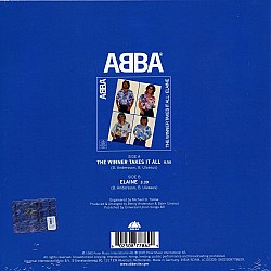 ABBA - The Winner Takes It All 45lik Resimli Plak