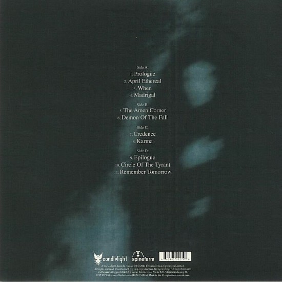 Opeth - My Arms, Your Hearse (Mor Beyaz Renkli) Plak 2 LP RSD 2022