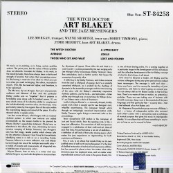 Art Blakey - The Witch Doctor (Audiophile) Plak LP Blue Note Tone Poet