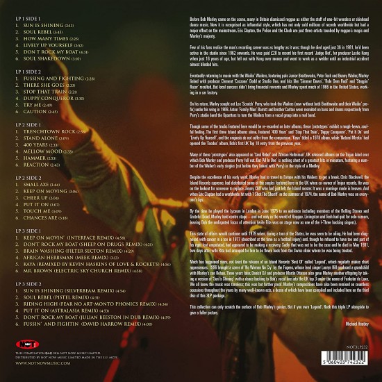Bob Marley – Sun Is Shining Renkli Plak 3 LP