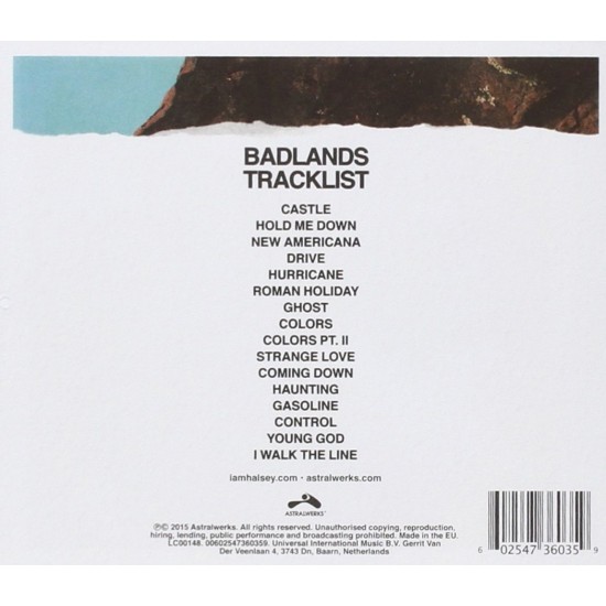Halsey - Badlands Deluxe CD + 5 Bonus Şarkı