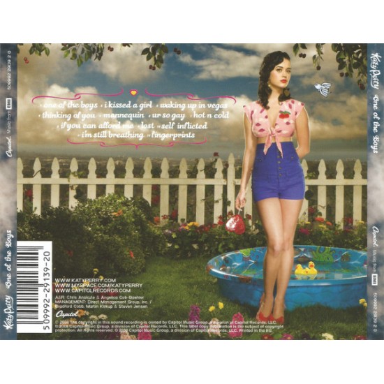 Katy Perry - One Of The Boys CD
