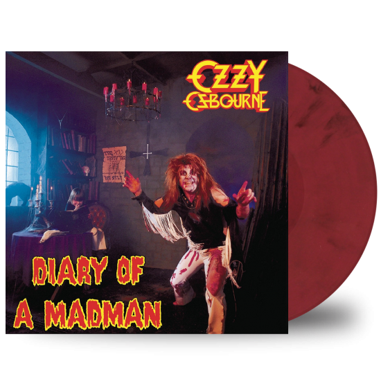 Ozzy Osbourne - Diary Of A Madman (Kırmızı - Siyah Renkli) Plak LP