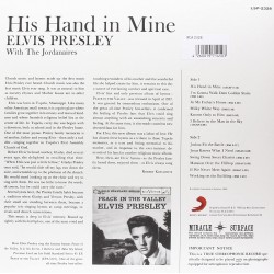 Elvis - His Hand In Mine (Audiophile) Plak LP