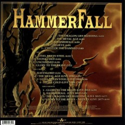 HammerFall – Glory To The Brave Plak 2 LP