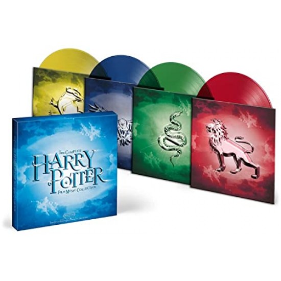 Harry Potter - The Complete Harry Potter Film Music Collection (Renkli Plak) Box Set Plak 4 LP