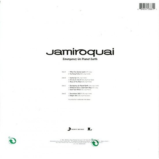 Jamiroquai - Emergency On Planet Earth Plak 2 LP