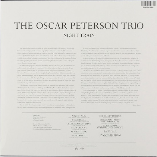 Oscar Peterson  – Night Train Caz Plak LP