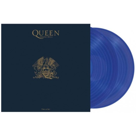 Queen - Greatest Hits II (Mavi Renkli) Plak 2 LP * ÖZEL BASIM *