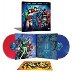 The Music Of DC Comics: Volume 2 (Kırmızı- Mavi Renkli) Plak 2 LP