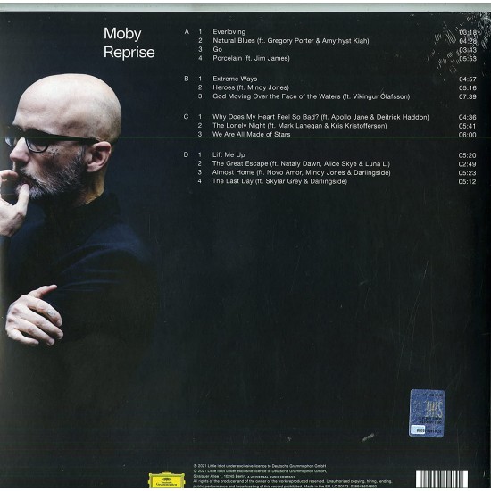 Moby – Reprise  (Gri Renkli) Plak 2 LP