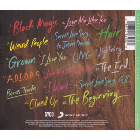 Little Mix - Get Weird Deluxe Edition CD